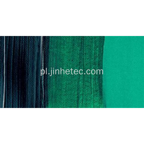 Zielony pigment ftalocyjaninowy dla przemysłu lakierniczego